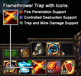 How icons look in the game